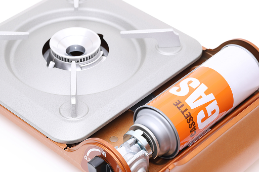 キャンプやアウトドアでのカセットコンロ