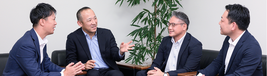 目指す未来 ～部店長対談～